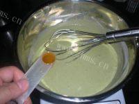 家常抹茶蜜豆冰淇淋做法图解11)