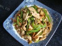 家常菜豆腐干炒青椒