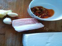肉末蒸豆腐做法图解1)
