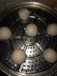 自制黑米馒头做法图解5)