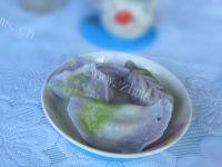 自己做的彩色水饺