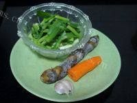 DIY-蒜苗炒香肠做法图解1)