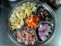 美味的咖喱鸡肉饭做法图解1)