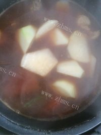 喷香的西红柿炖牛肉做法图解16)