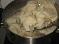自己做的虾肉馄饨