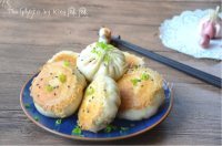 好吃的芸豆鲜肉水煎包做法图解15)