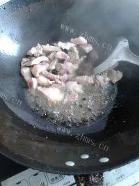 鲜香美味的干豆角烧肉做法图解6)
