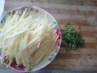 自制香煎土豆丝饼做法图解3)