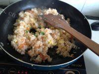 甘脆的西红柿蛋炒饭