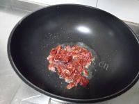 家常的豆角炒肉丝做法图解6)