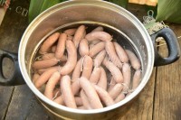 美味的鸡肉玉米肠做法图解18)