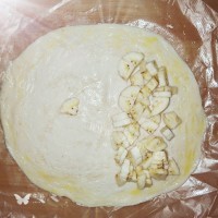 美味的香蕉卷和香蕉派做法图解3)