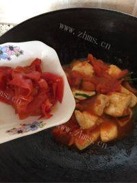 家常菜西红柿豆腐做法图解7)