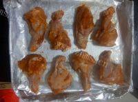 美味的新奥尔良烤翅根