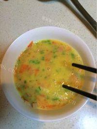 自己做的蔬菜鸡蛋饼做法图解3)