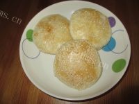 完美的绿豆芝麻空心酥饼做法图解14)