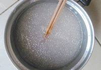 DIY芒果牛奶西米露做法图解3)