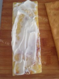 自制虎皮蛋糕卷做法图解10)