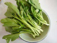 自己做的白灼菜心做法图解1)