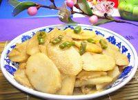 家常菜清炒山药片