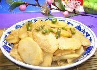 家常菜清炒山药片