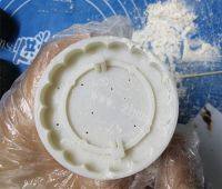 自制广式豆沙月饼做法图解11)