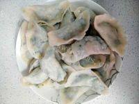 美味的韭菜鸡蛋水饺