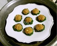 美食豇豆镶嵌珍珠丸做法图解17)
