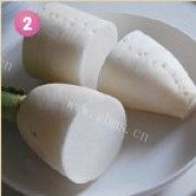 美味的红油香醋萝卜丝蒸饺做法图解1)
