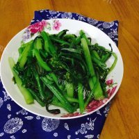 清淡的清炒菜心