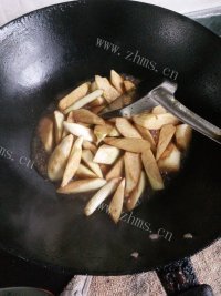 家常菜红烧茭白做法图解4)