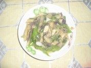 美味的辣椒炒茄子做法图解7)