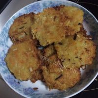食欲满满的豆丝煎饼