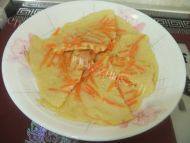 特色美食胡萝卜鸡蛋饼