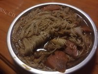 大骨汤面做法图解5)