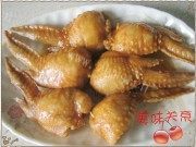 美味的奥尔良薯蓉酿翅做法图解8)