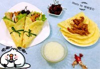 风味独特的中式墨西哥时蔬鸡柳卷做法图解18)