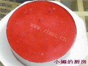 自制hello kitty蛋糕做法图解7)