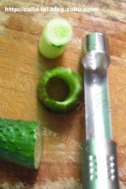 自制翡翠白玉寿司做法图解1)