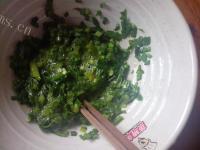 诱人的韭菜鸡蛋饼做法图解3)