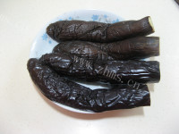 家常菜凉拌手撕茄子做法图解4)