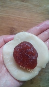 玫瑰苏式月饼做法图解20)