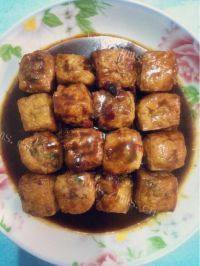 家常菜油豆腐塞肉