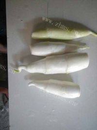 家常菜蚝油茭白做法图解1)