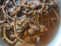 家常菜茶树菇炒肉片做法图解1)