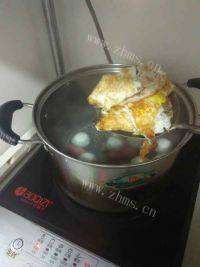 美味的紫菜蛋花汤做法图解3)