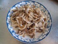 家常菜平菇炒肉片做法图解2)