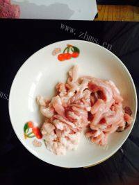 家常菜土豆丝炒肉做法图解2)
