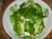 青椒炒土豆片做法图解2)
