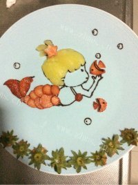 美味的草莓水果拼盘做法图解5)